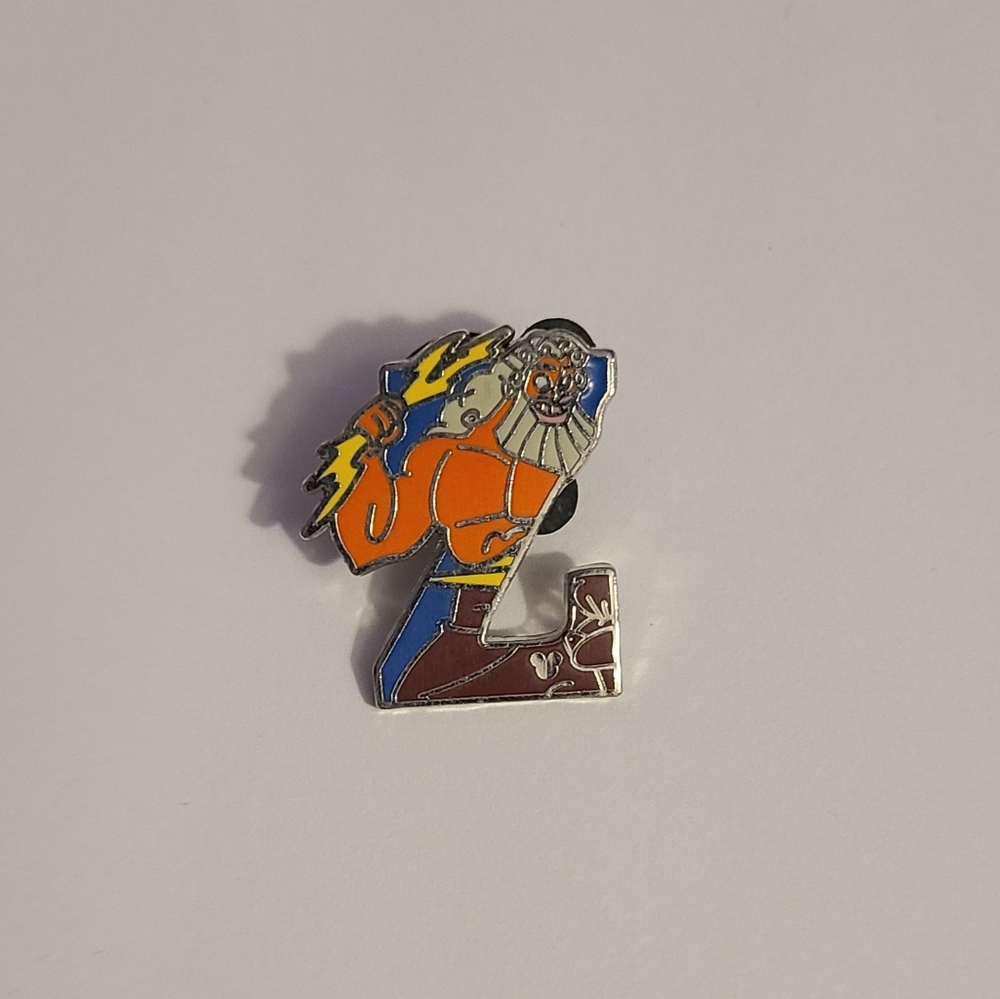 Disney Zeus Letter Z Pin